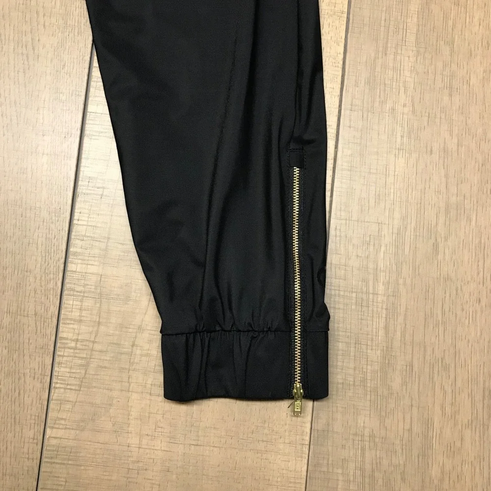 Zyia Active Everywhere Joggers Pants Womens Size L Black Ankle Zipper Travel Gym - Picture 6 of 11